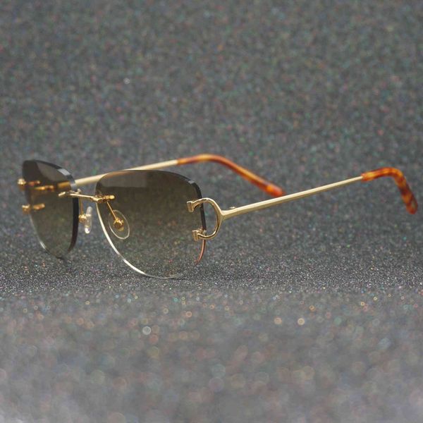 factory outlet luxury vintage rimless men popular oval sun wholesale women shades retro eyewear outdoor decoration, White;black
factory outlet luxury vintage rimless men popular oval sun wholesale women shades retro eyewear outdoor decoration, White;black