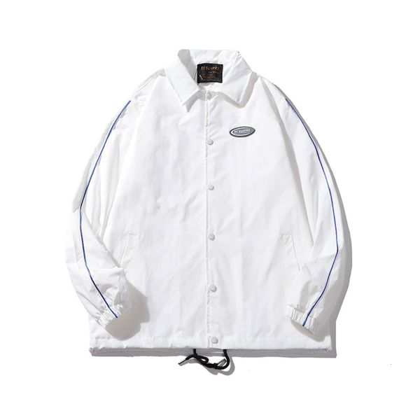 2020 american leisure coach jacket men's new autumn loose sports coat student couple thin windbreaker fashion, Black
2020 american leisure coach jacket men's new autumn loose sports coat student couple thin windbreaker fashion, Black