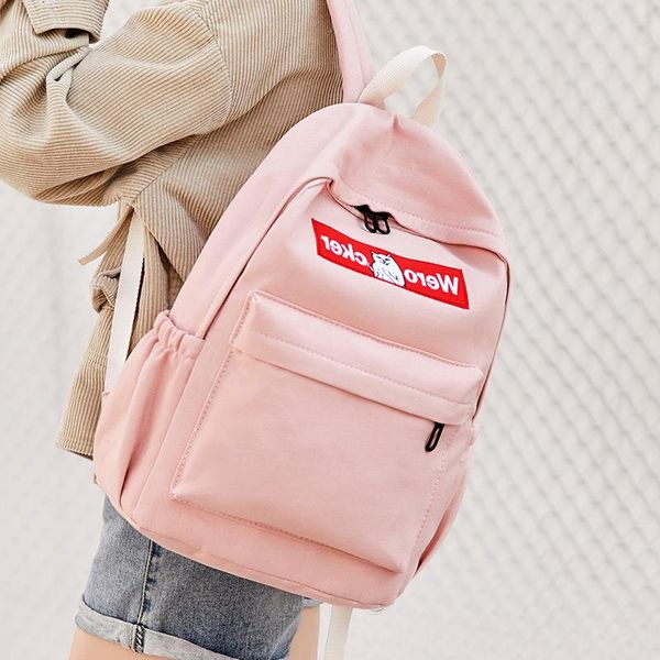 for female version fashion printed middle bag high-capacity korean campus men's backpack students schoolbag casual school trav fowse
for female version fashion printed middle bag high-capacity korean campus men's backpack students schoolbag casual school trav fowse