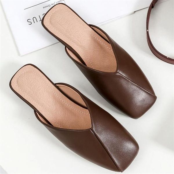 slippers 2021 summer real leather woman mules square toes low-heels outdoor shoes women sandalias mujer zapatos de s87, Black
slippers 2021 summer real leather woman mules square toes low-heels outdoor shoes women sandalias mujer zapatos de s87, Black