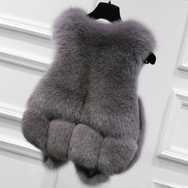 2021 fur vest waistcoat short imitation fox hair faux fur coat plush winter female jacket faux fur coat black wine red b107 210222
2021 fur vest waistcoat short imitation fox hair faux fur coat plush winter female jacket faux fur coat black wine red b107 210222