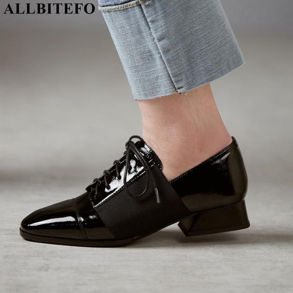 dress shoes allbitefo size:34-42 square toe genuine leather high heels women heel office ladies, Black
dress shoes allbitefo size:34-42 square toe genuine leather high heels women heel office ladies, Black