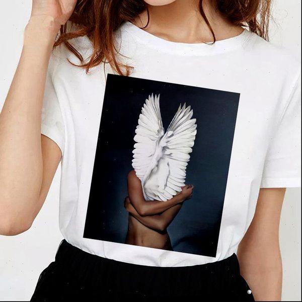 street womens beauty feather printing t shirt harajuku summer short sleeved tshirt fashion white clothing t shirt
street womens beauty feather printing t shirt harajuku summer short sleeved tshirt fashion white clothing t shirt