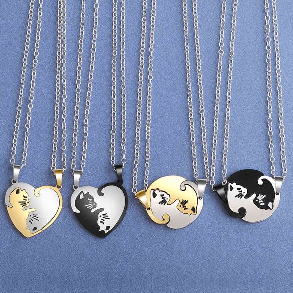 necklaces pendants couple heart necklace cute cartoon cat pendant necklacesimple personality color black animal necklace jewelry gift for gi, Silver
necklaces pendants couple heart necklace cute cartoon cat pendant necklacesimple personality color black animal necklace jewelry gift for gi, Silver