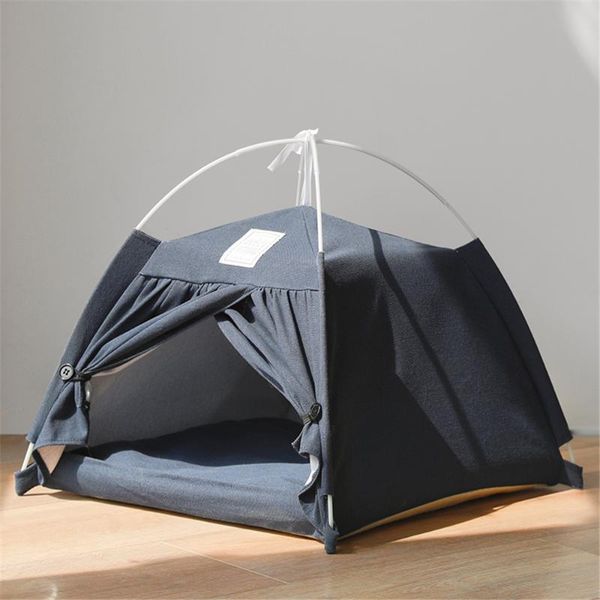 cat beds & furniture 2021 litter kennel detachable cotton and linen tent small medium-sized cats dogs pet accessories folding game nesk
cat beds & furniture 2021 litter kennel detachable cotton and linen tent small medium-sized cats dogs pet accessories folding game nesk