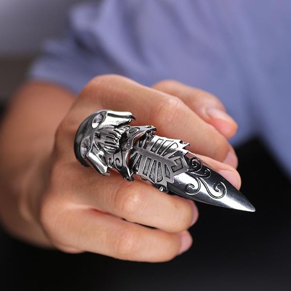 cluster rings 2021 alloy skull gothic claw ring rock knuckle punk fashion men's ladies prom jewelry gifts wholesale, Golden;silver
cluster rings 2021 alloy skull gothic claw ring rock knuckle punk fashion men's ladies prom jewelry gifts wholesale, Golden;silver