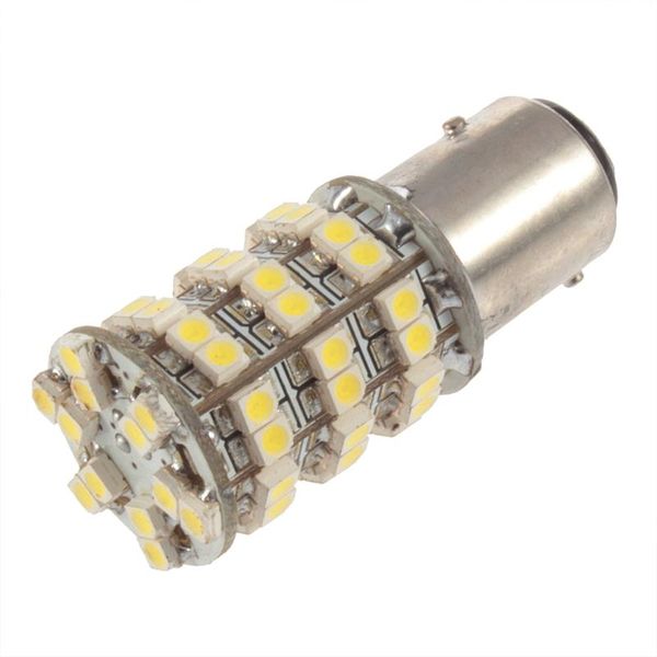 bay15d 1157 nature white 60 smd led tail sbrake light lamp bulb