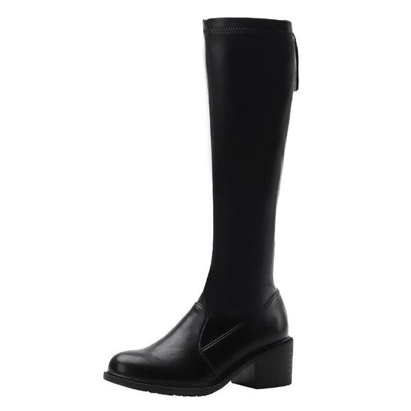 boots 2021 fashion women black block high heels long winter warm knee soft leather thigh shoes
boots 2021 fashion women black block high heels long winter warm knee soft leather thigh shoes