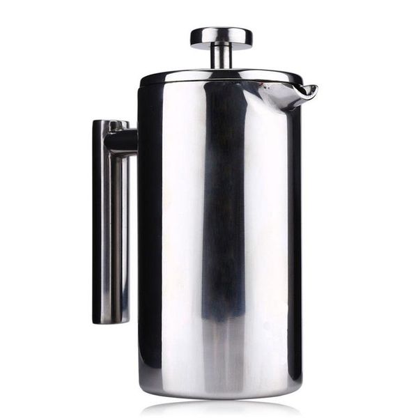 coffee pots 350ml stainless steel insulated tea maker with filter double wall safety
coffee pots 350ml stainless steel insulated tea maker with filter double wall safety