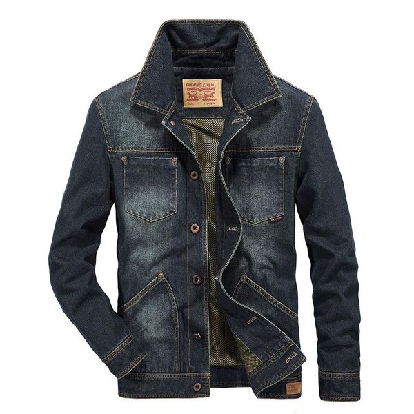 men's jackets fall / winter 2021 denim jacket korean youth casual loose retro large versatile fashion, Black;brown
men's jackets fall / winter 2021 denim jacket korean youth casual loose retro large versatile fashion, Black;brown