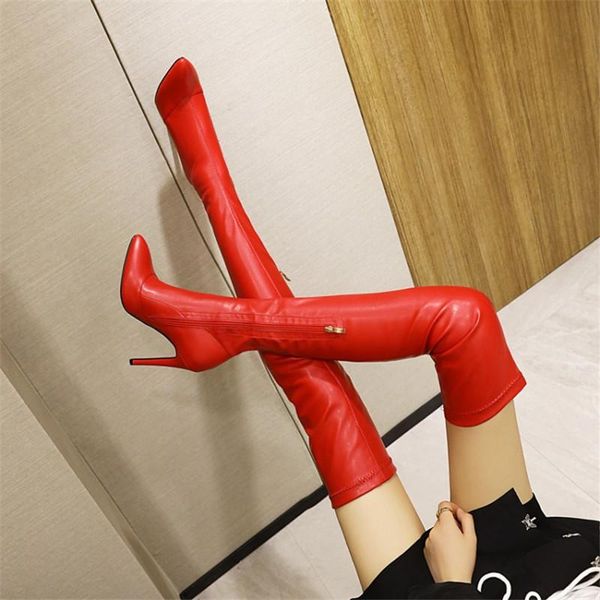 boots pxelena 6 colors large size 34-46 women thigh high 2021 autumn winter over the knee boot stiletto thin heels shoes ol, Black
boots pxelena 6 colors large size 34-46 women thigh high 2021 autumn winter over the knee boot stiletto thin heels shoes ol, Black