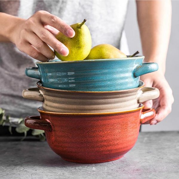 chanshova kiln random texture color glazed ceramic ramen bowl with handle soup bowl salad plate china porcelain g261
chanshova kiln random texture color glazed ceramic ramen bowl with handle soup bowl salad plate china porcelain g261