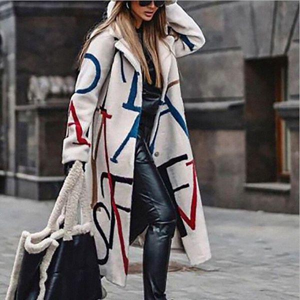 women's coat street daily going out fall winter long coat loose windproof warm active casual streetwear jacket long sleeve letter print, Tan;black
women's coat street daily going out fall winter long coat loose windproof warm active casual streetwear jacket long sleeve letter print, Tan;black