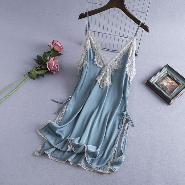 women's sleepwear women nightgowns sleepshirts suspenders nightdress ice silk lace thin home service sj020, Black;red
women's sleepwear women nightgowns sleepshirts suspenders nightdress ice silk lace thin home service sj020, Black;red