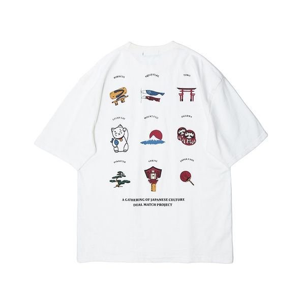 japanese style men's harajuku t-shirt ins graffiti loose o neck short sleeve couple tee oversize women cotton tshirt 210317, White;black
japanese style men's harajuku t-shirt ins graffiti loose o neck short sleeve couple tee oversize women cotton tshirt 210317, White;black