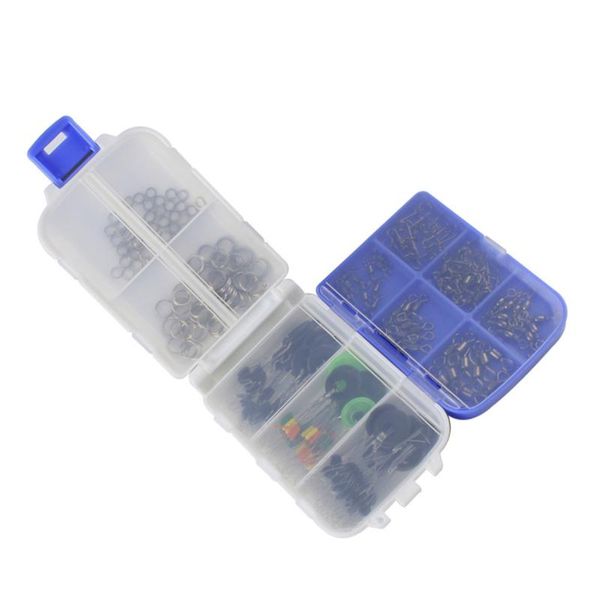 fishing accessories 170pcs/box carp quick change swivel set matte long body rolling swivels snap tackle with box
fishing accessories 170pcs/box carp quick change swivel set matte long body rolling swivels snap tackle with box