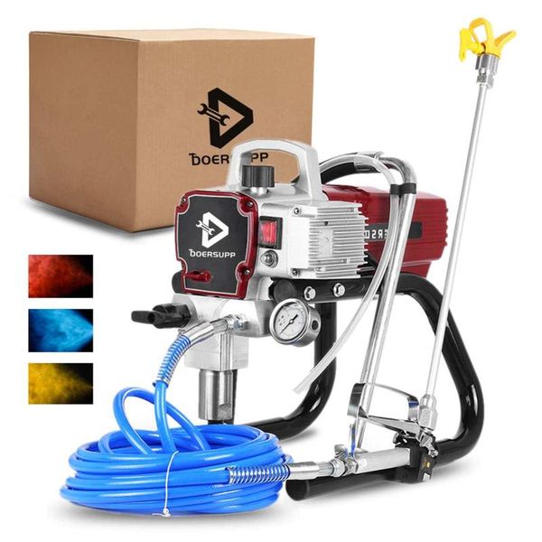 professional spray guns doersupp high-pressure airless spraying machine gun paint sprayer wall painting tools
professional spray guns doersupp high-pressure airless spraying machine gun paint sprayer wall painting tools