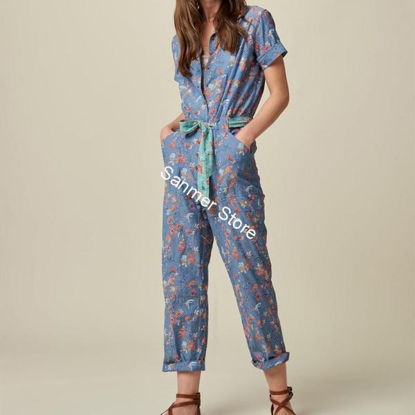 2021 new faixa feminina macaco manga curta botes de impresso floral turn-down colarinho casual playsuit primavera vero novo 13z8, White
2021 new faixa feminina macaco manga curta botes de impresso floral turn-down colarinho casual playsuit primavera vero novo 13z8, White