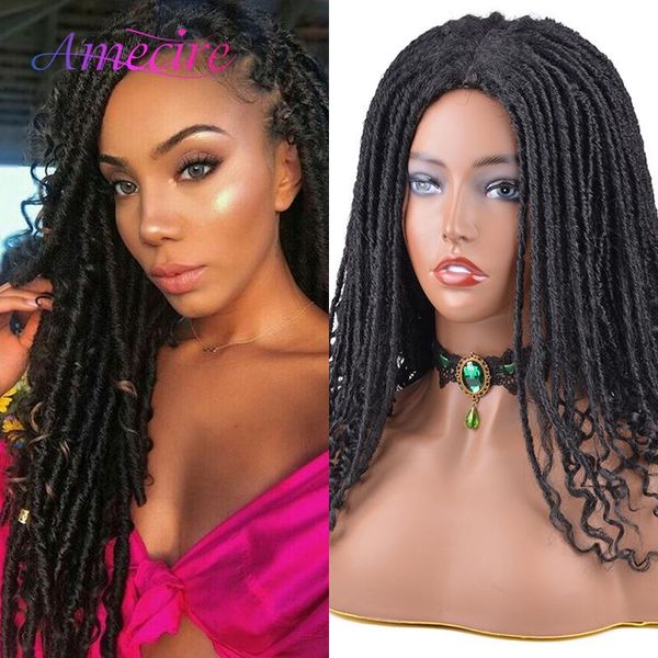 synthetic wigs goddess locs with curly ends faux crochet hair for black women wig long twist
synthetic wigs goddess locs with curly ends faux crochet hair for black women wig long twist