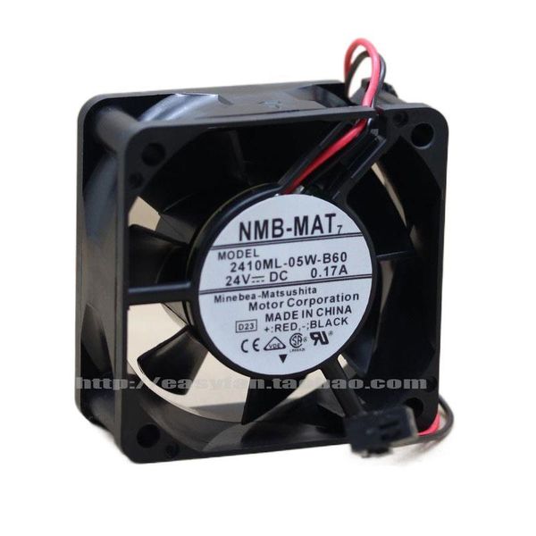 fans & coolings nmb 2410ml-05w-b60 6025 24v 0.17a 6cm abb inverter cooling fan 60x60x25mm cooler
fans & coolings nmb 2410ml-05w-b60 6025 24v 0.17a 6cm abb inverter cooling fan 60x60x25mm cooler