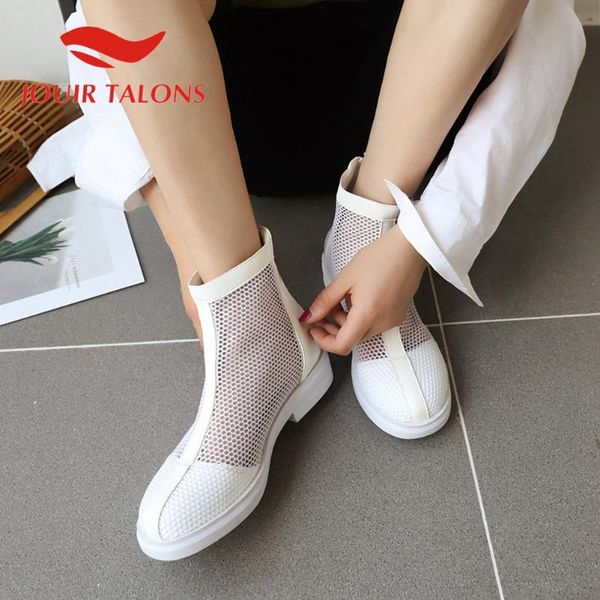 boots jouir talons brand design women round toe platform square heels zip summer shoes, Black
boots jouir talons brand design women round toe platform square heels zip summer shoes, Black