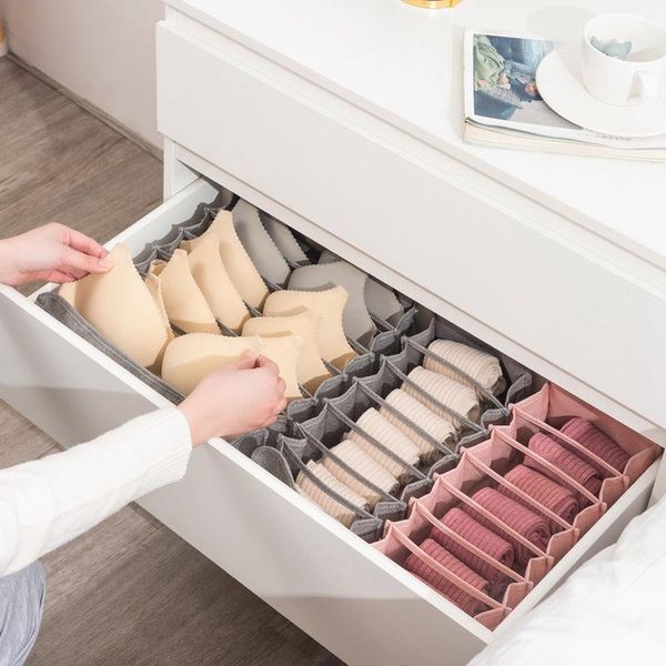 storage drawers underwear box socks bra underpants foldable organizer with divider drawer closet household clothes sorting tools
storage drawers underwear box socks bra underpants foldable organizer with divider drawer closet household clothes sorting tools