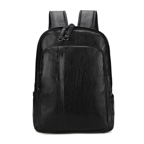 backpack men schoolbag black leather college bag for boys mens back packs teenage man casual travelling bags
backpack men schoolbag black leather college bag for boys mens back packs teenage man casual travelling bags