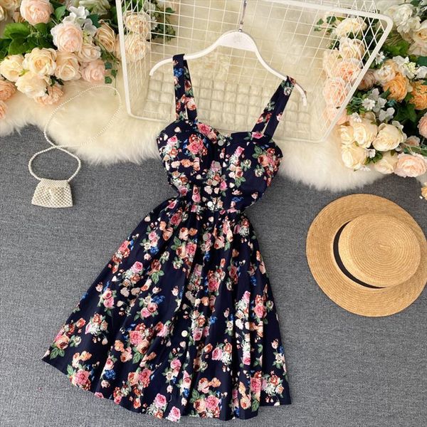 boho floral print vintage womens dress spaghetti strap summer mini short party polka dot casual women beach holiday retro vestiods, Black;gray
boho floral print vintage womens dress spaghetti strap summer mini short party polka dot casual women beach holiday retro vestiods, Black;gray