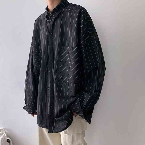men's casual shirts autumn stripe printing hawaiian shirt black color clothes french cuff mens fashion trend white plus size -2xl, White;black
men's casual shirts autumn stripe printing hawaiian shirt black color clothes french cuff mens fashion trend white plus size -2xl, White;black