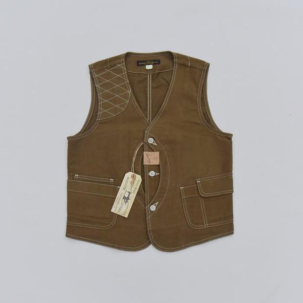 bob dong sarge of cotton hunts vintage man play pocket workwear vest e2pm, Black;white
bob dong sarge of cotton hunts vintage man play pocket workwear vest e2pm, Black;white