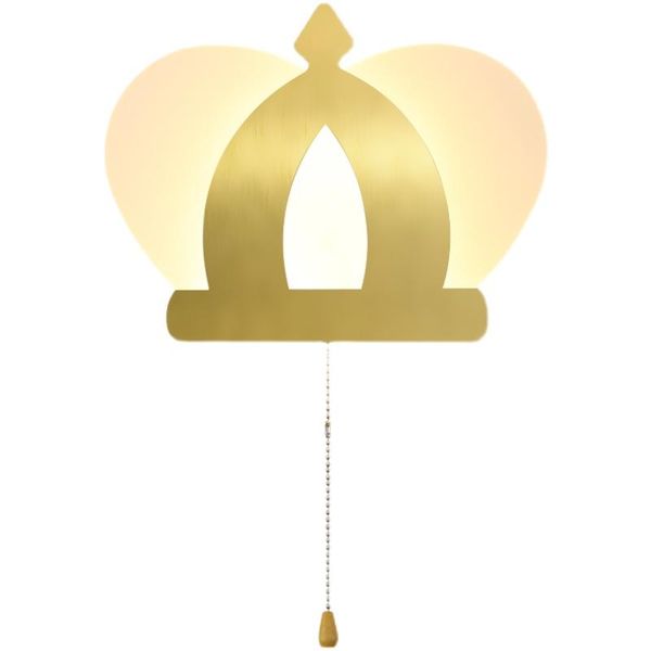 children's room led wall lamp bedroom bedside lamp simple modern creative cartoon crown room eye protection decorative lamps
children's room led wall lamp bedroom bedside lamp simple modern creative cartoon crown room eye protection decorative lamps