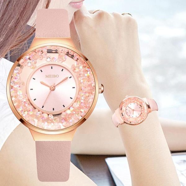 wristwatches meibo brand women's watch fashion ladies watches for women bracelet relogio feminino luxury clock gift, Slivery;brown
wristwatches meibo brand women's watch fashion ladies watches for women bracelet relogio feminino luxury clock gift, Slivery;brown