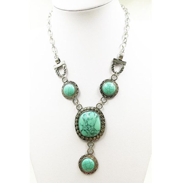 pendant necklaces ethnic authentic necklaces&pendants natural stone turquoises women vintage necklace party jewelry, Silver
pendant necklaces ethnic authentic necklaces&pendants natural stone turquoises women vintage necklace party jewelry, Silver