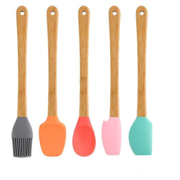 tools & accessories 5pcs/set kitchen silicone cream butter cake spatula mixing batter scraper brush mixer baking tool kitchenware
tools & accessories 5pcs/set kitchen silicone cream butter cake spatula mixing batter scraper brush mixer baking tool kitchenware