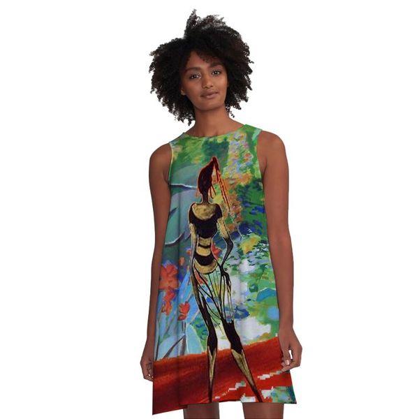 casual dresses 2021 summer style korean elegant french light mature sleeveless 3d oil painting print slim dress women, Black;gray
casual dresses 2021 summer style korean elegant french light mature sleeveless 3d oil painting print slim dress women, Black;gray