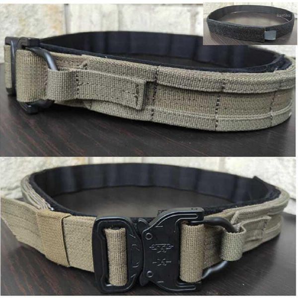 waist support tical tactical molle cs outdoor army fighter belt rg hunting shooter double layer hard1, Black;gray
waist support tical tactical molle cs outdoor army fighter belt rg hunting shooter double layer hard1, Black;gray