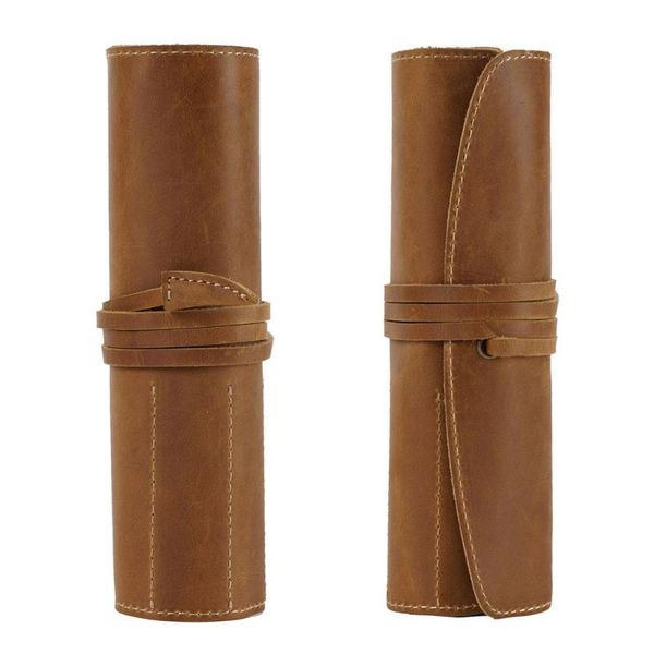 vintage retro roll leather pen pouch holder pencil bag pen case for rollerball fountain ballpoint
vintage retro roll leather pen pouch holder pencil bag pen case for rollerball fountain ballpoint