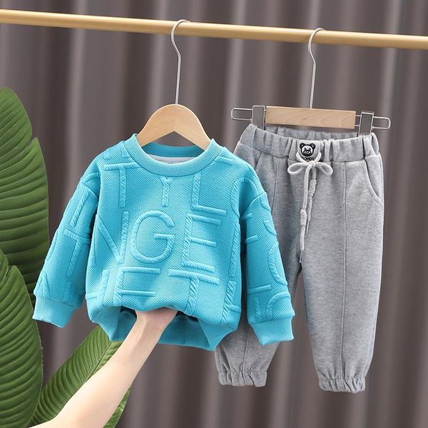clothing sets 2pcs children thick blue sweatshirt and gray pants 2021 autumn winter baby toddler sporty designer clothes boy girl ey09181, White
clothing sets 2pcs children thick blue sweatshirt and gray pants 2021 autumn winter baby toddler sporty designer clothes boy girl ey09181, White