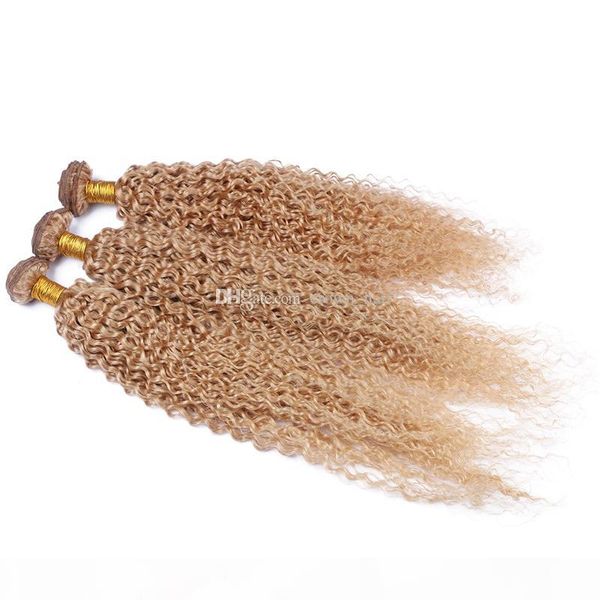 mongolian kinky curly human hair extensions honey blonde hair bundles unprocessed #27 pure color hair weaves 3 pcs lot for woman, Black
mongolian kinky curly human hair extensions honey blonde hair bundles unprocessed #27 pure color hair weaves 3 pcs lot for woman, Black