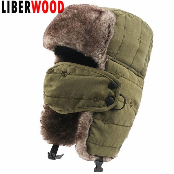 berets liberwood balaclava winter bomber hat russian men women earmuffs ski earflap facemask snow caps trapper trooper cap, Blue;gray
berets liberwood balaclava winter bomber hat russian men women earmuffs ski earflap facemask snow caps trapper trooper cap, Blue;gray