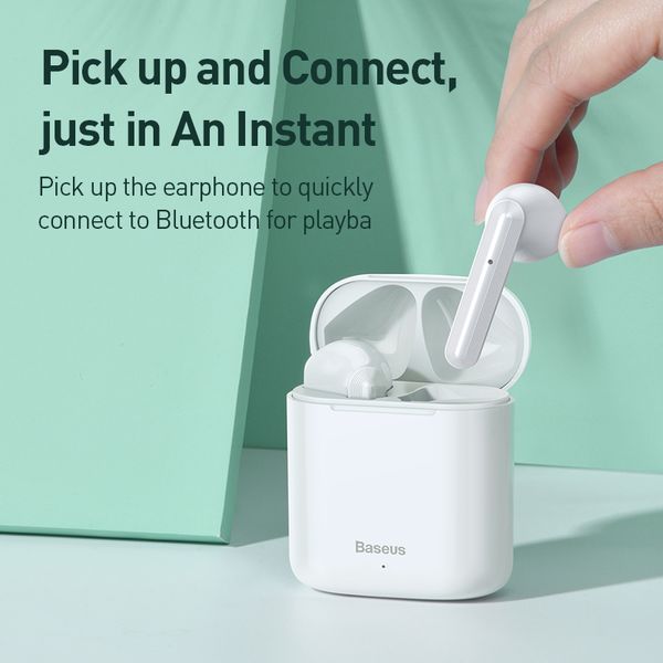 baseus w09 tws wireless bluetooth earphone intelligent touch control wireless tws earphones with stereo bass sound smart connect
baseus w09 tws wireless bluetooth earphone intelligent touch control wireless tws earphones with stereo bass sound smart connect