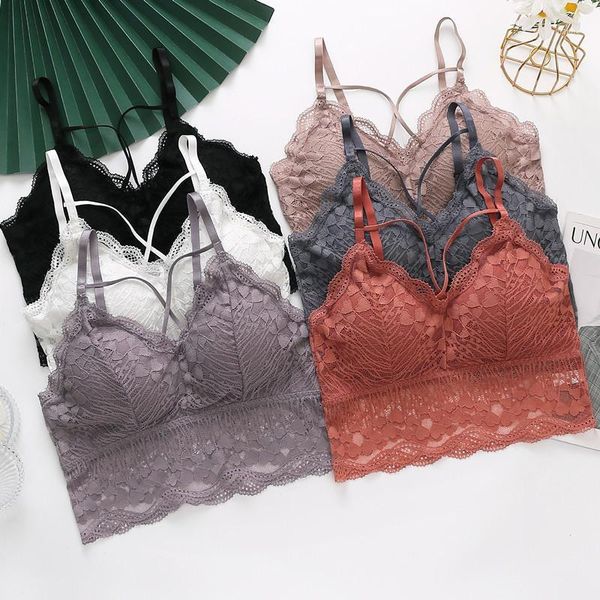 bustiers & corsets plus size lace bras for women seamless lingerie crop padded push up wireless bralette soft backless female, Black;white
bustiers & corsets plus size lace bras for women seamless lingerie crop padded push up wireless bralette soft backless female, Black;white