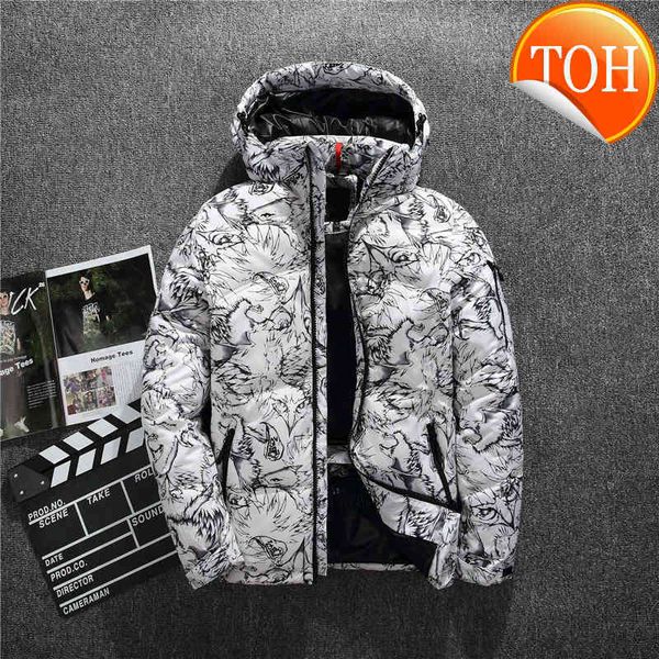 white 2021 boutique winter new duck down thick warm fashion print mens casual black jacket slim hooded coat
white 2021 boutique winter new duck down thick warm fashion print mens casual black jacket slim hooded coat