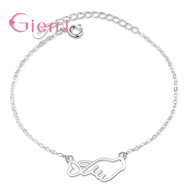 charm bracelets giemi good selling prevailing simple style solid real 925 sterling silver heart shape+gesture design for women ladies, Golden;silver
charm bracelets giemi good selling prevailing simple style solid real 925 sterling silver heart shape+gesture design for women ladies, Golden;silver