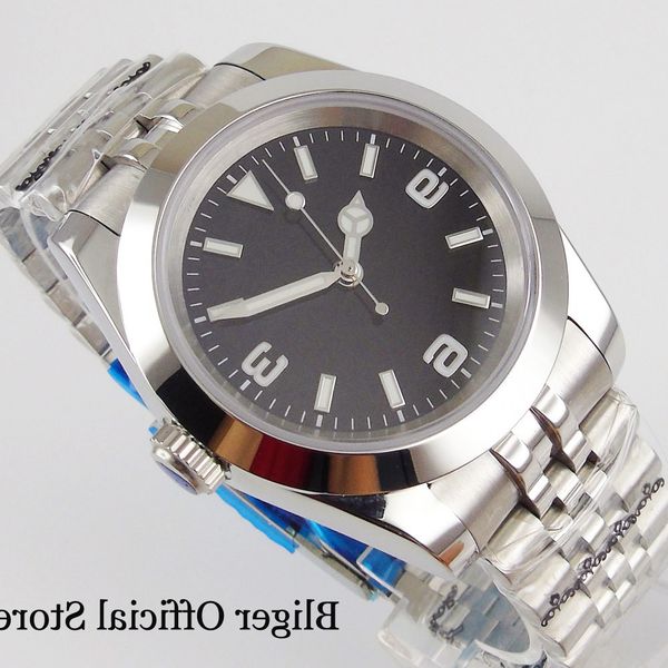 bliger mechanical watch male spaphire crystal business steel bracelet screw crown miyota 8215 mental back, Slivery;brown
bliger mechanical watch male spaphire crystal business steel bracelet screw crown miyota 8215 mental back, Slivery;brown