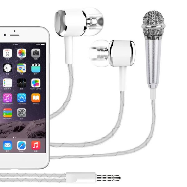 stereo studio mic ktv karaoke mini microphone for smart phone lappc deskhandheld metal audio microphone with headset
stereo studio mic ktv karaoke mini microphone for smart phone lappc deskhandheld metal audio microphone with headset