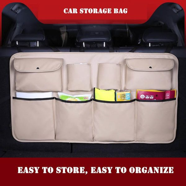 car organizer leather suv rear backseat storage bag universal books water bottles umbrella pockets trunk seat back auto accessories
car organizer leather suv rear backseat storage bag universal books water bottles umbrella pockets trunk seat back auto accessories