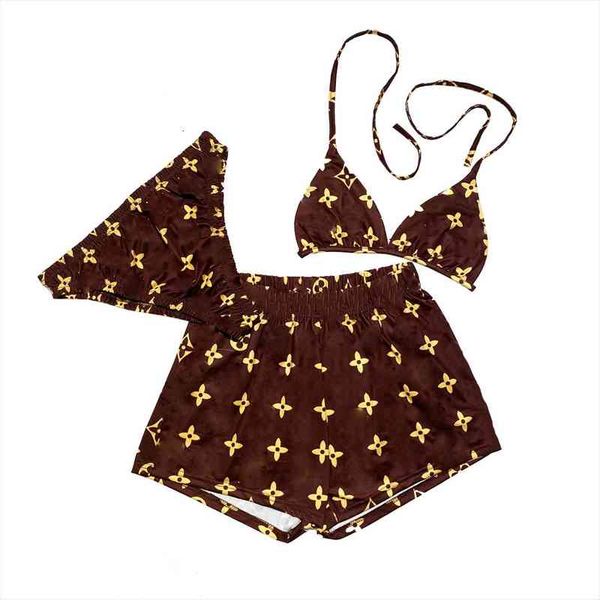 womens 3-piece bikini set famous designer swimwear female brand plus size swimwear, White;black
womens 3-piece bikini set famous designer swimwear female brand plus size swimwear, White;black