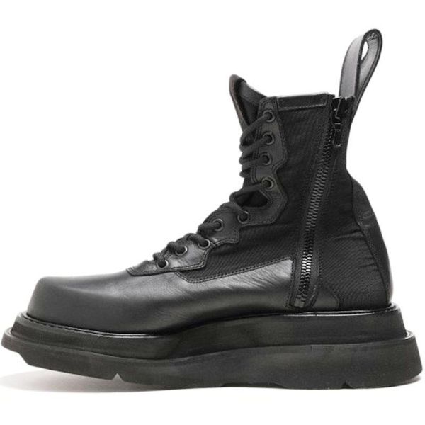boots black leather winter ankle combat military women's motorcycle gothic punk lovers lace up female shoes
boots black leather winter ankle combat military women's motorcycle gothic punk lovers lace up female shoes
