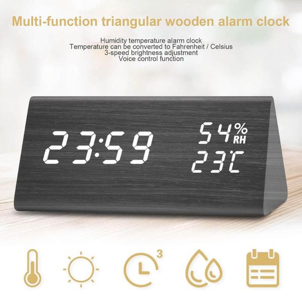 other clocks & accessories digital alarm clock wooden led display desk dual power supply temperature humidity detect he
other clocks & accessories digital alarm clock wooden led display desk dual power supply temperature humidity detect he